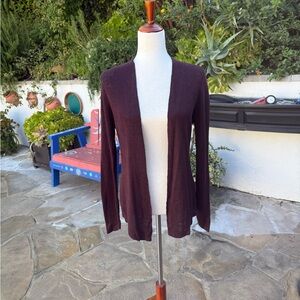Eileen Fisher Deep Burgundy Cardigan